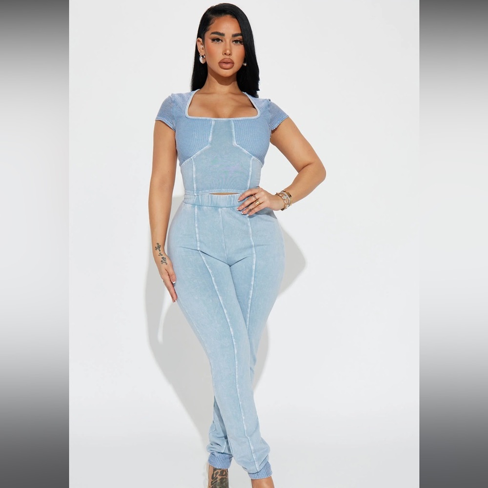 Two piece on my mind jogger set